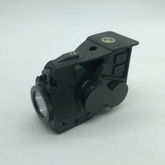 Pistola fucile da caccia pistola a pistola tattica vista laser verde laser con blu LED torcia elettrica combinata