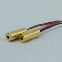 Modulo di diodo laser rosso di classe II a 650nm 1MW per strumento laser medico